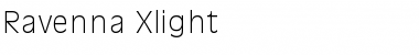 Download Ravenna-Xlight Regular Font Title Preview