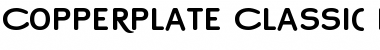 Download Copperplate Classic Round Plus Regular Font Title Preview