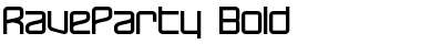 Download RaveParty Poster Regular Font Title Preview