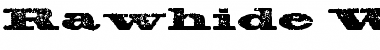 Download Rawhide WF Regular Font Title Preview