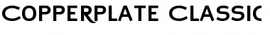 Download Copperplate Classic Sans Plus Regular Font Title Preview