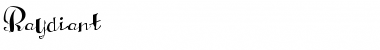 Download Raydiant Medium Font Title Preview