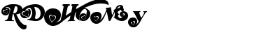 Download RDHoney Regular Font Title Preview