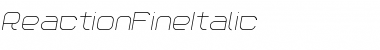 Download Reaction Regular Font Title Preview