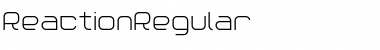 Download Reaction Italic Font Title Preview