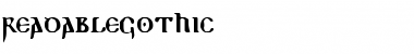 Download ReadableGothic Regular Font Title Preview