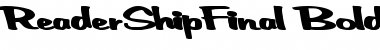 Download ReaderShipFinal Bold Font Title Preview