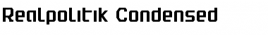 Download Realpolitik Condensed Condensed Font Title Preview