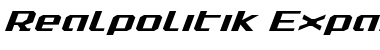 Download Realpolitik Expanded Italic Expanded Italic Font Title Preview