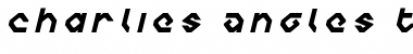 Download Charlie's Angles Title Italic Italic Font Title Preview