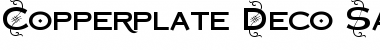 Download Copperplate Deco Sans Regular Font Title Preview