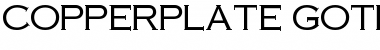 Download Copperplate Gothic Light Regular Font Title Preview