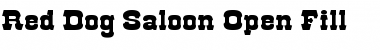 Download Red Dog Saloon Open Fill Regular Font Title Preview