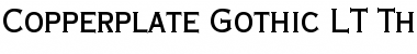 Download Copperplate LT 30ab Regular Font Title Preview