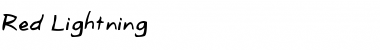 Download Red Lightning Red Lightning Font Title Preview