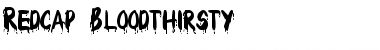 Download Redcap Bloodthirsty Font Title Preview