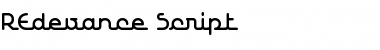 Download REdevance Script Font Title Preview
