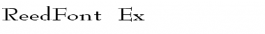 Download ReedFont Ex Regular Font