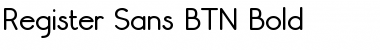Download Register Sans BTN Font