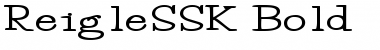 Download ReigleSSK Bold Font