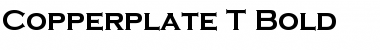 Download Copperplate T Regular Font Title Preview