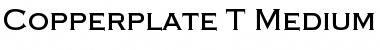Download Copperplate T Regular Font Title Preview
