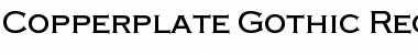Download Copperplate-Gothic Regular Font Title Preview