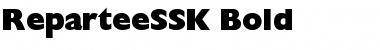 Download ReparteeSSK Bold Font