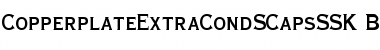 Download CopperplateExtraCondSCapsSSK Bold Font Title Preview