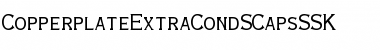 Download CopperplateExtraCondSCapsSSK Regular Font Title Preview