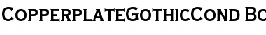 Download CopperplateGothicCond Bold Font Title Preview