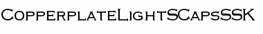 Download CopperplateLightSCapsSSK Regular Font Title Preview