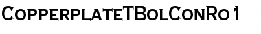 Download CopperplateTBolConRo1 Regular Font Title Preview