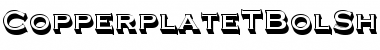Download CopperplateTBolSh1 Regular Font Title Preview