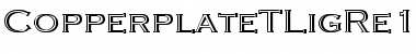 Download CopperplateTLigRe1 Regular Font Title Preview
