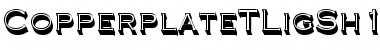 Download CopperplateTLigSh1 Regular Font Title Preview