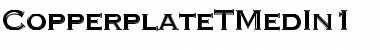 Download CopperplateTMedIn1 Regular Font Title Preview