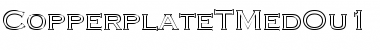 Download CopperplateTMedOu1 Regular Font Title Preview