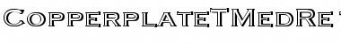 Download CopperplateTMedRe1 Regular Font Title Preview