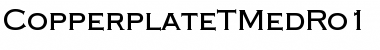 Download CopperplateTMedRo1 Regular Font Title Preview