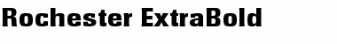 Download Rochester-ExtraBold Font