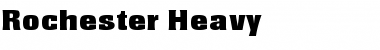 Download Rochester-Heavy Font