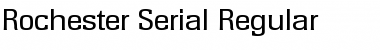 Download Rochester-Serial Regular Font