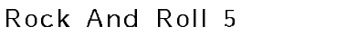 Download Rock And Roll 5 Font