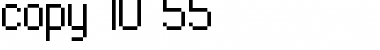 Download copy 10_55 Regular Font Title Preview