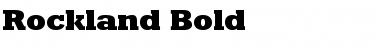 Download Rockland Bold Font