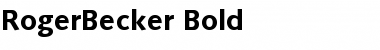 Download RogerBecker Font