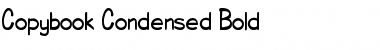 Download CopybookCondensed Bold Font Title Preview