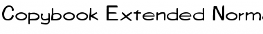 Download CopybookExtended Normal Font Title Preview