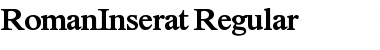 Download RomanInserat Font